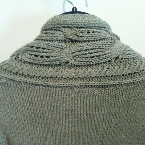 NEW YORK & COMPANY Sleeveless Cardigan with Belt - Picture 4 of 6